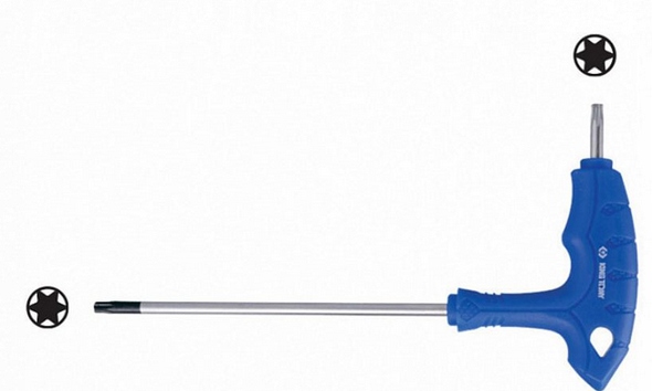 Klucz IMBUS TORX Z RĄCZKĄ T20 25 TYP 'L' KING TONY