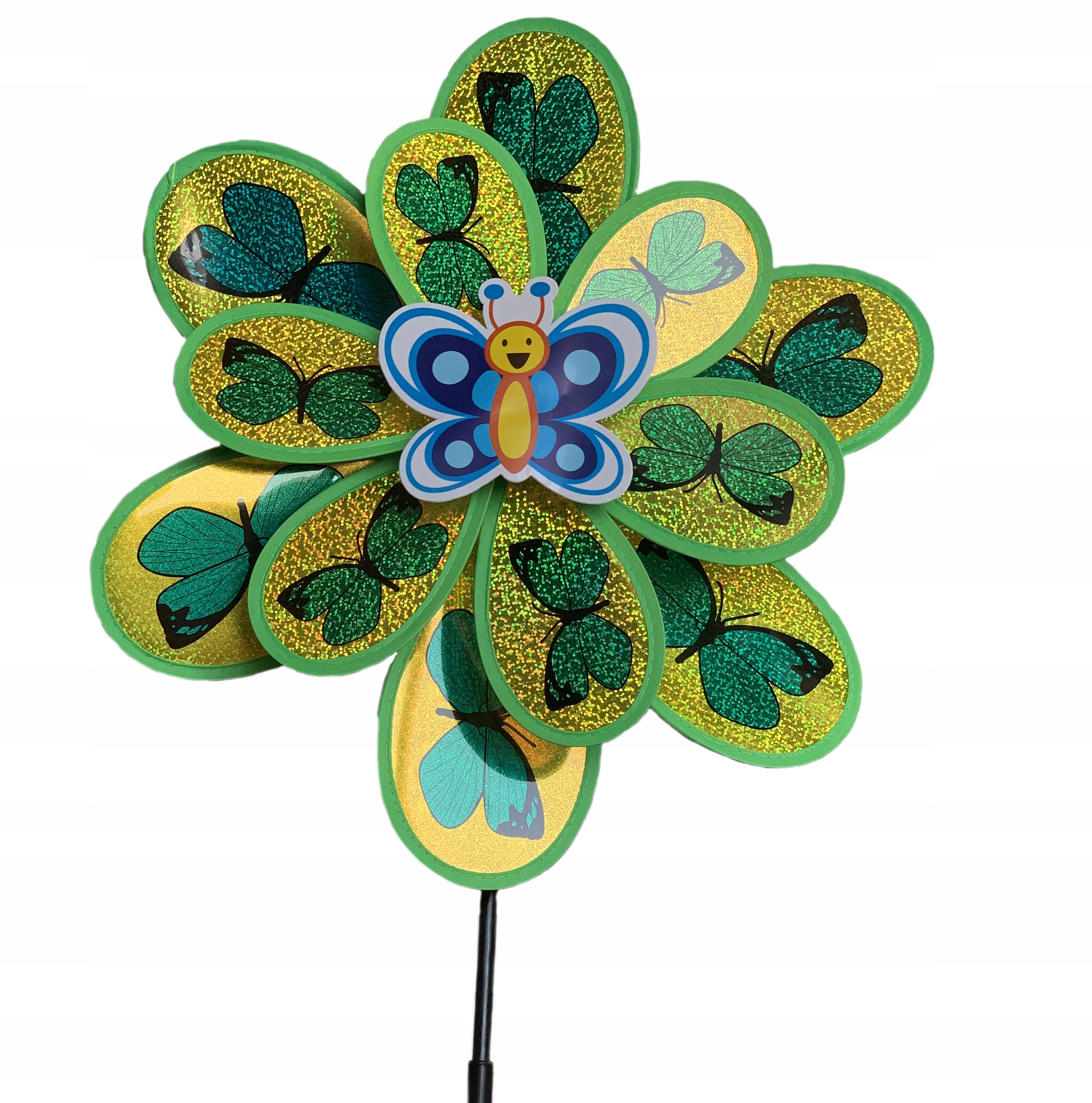 

Wiatrak Wiatraczek Ogrodowy Kolorowy Tęczowy