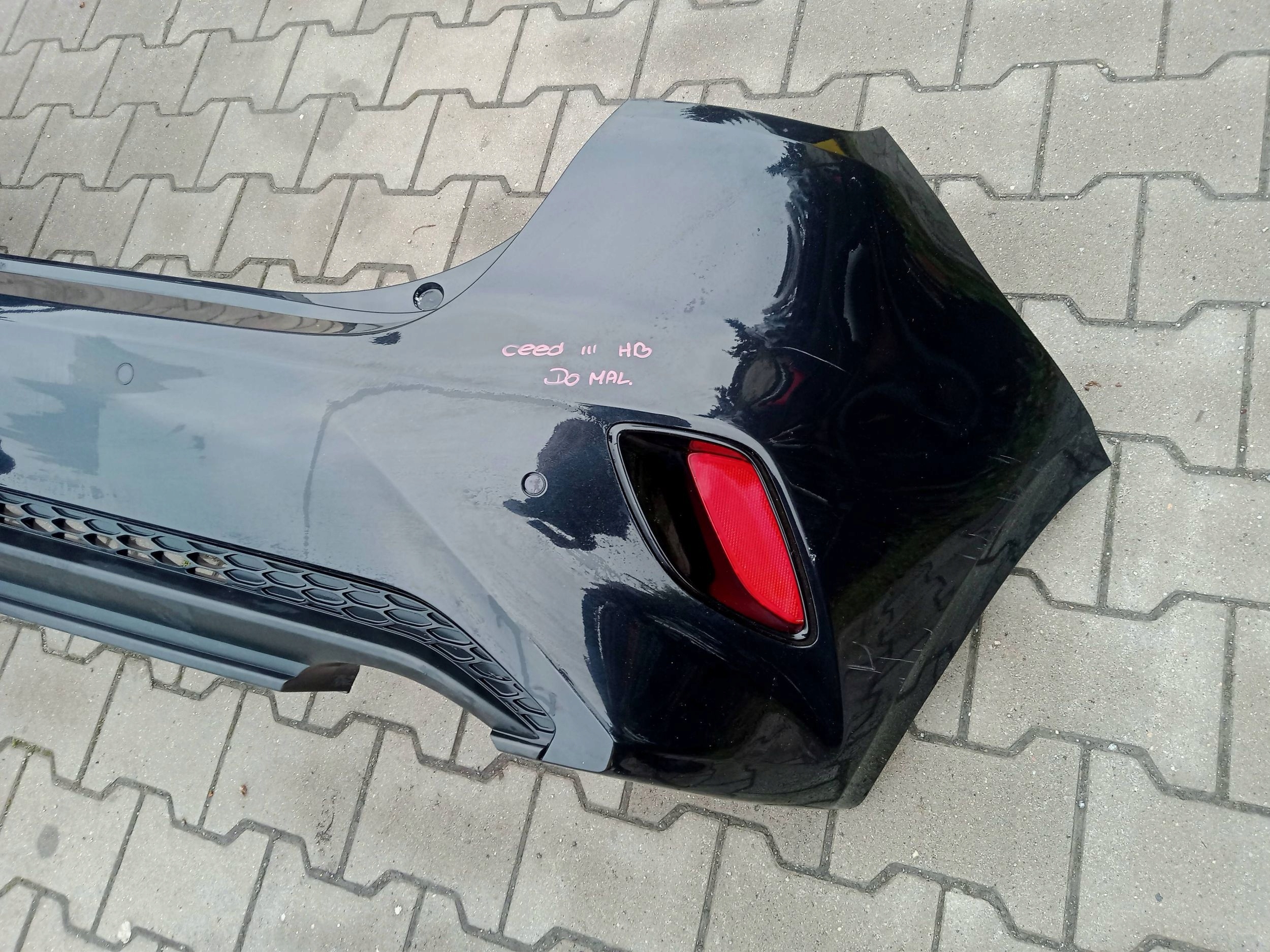 KIA CEED III HB bumper rear part rear complete PDC 1K 2018
