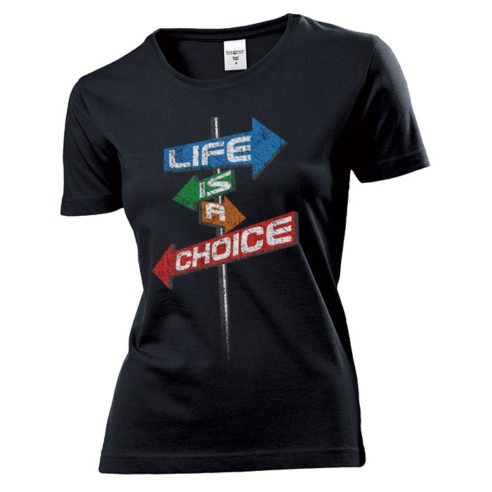 

Koszulka damska Life Is A Choice c XL