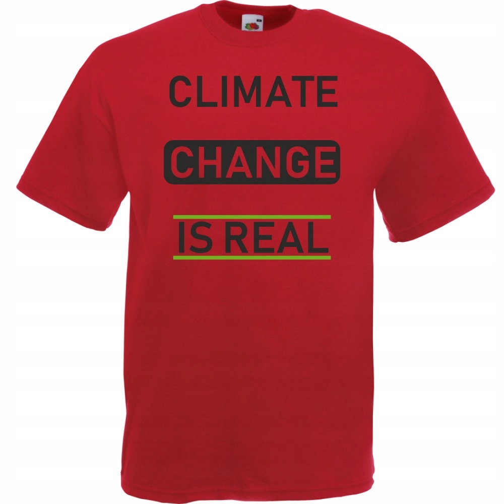 

Koszulka kryzys klimatyczny klimat XXL ceglana cze
