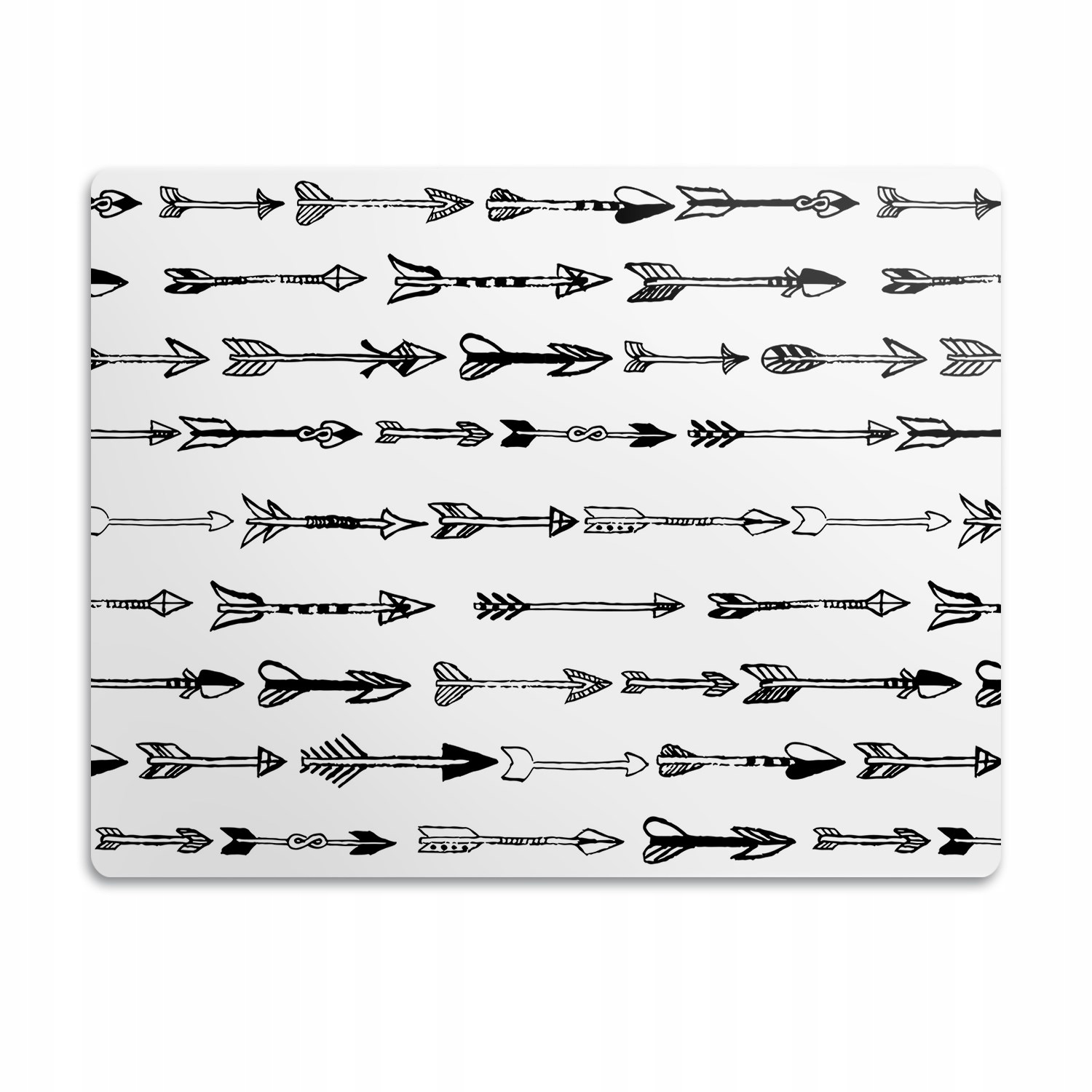 Levně Podložka pod misku pro psa Geometrické šipky 60x40