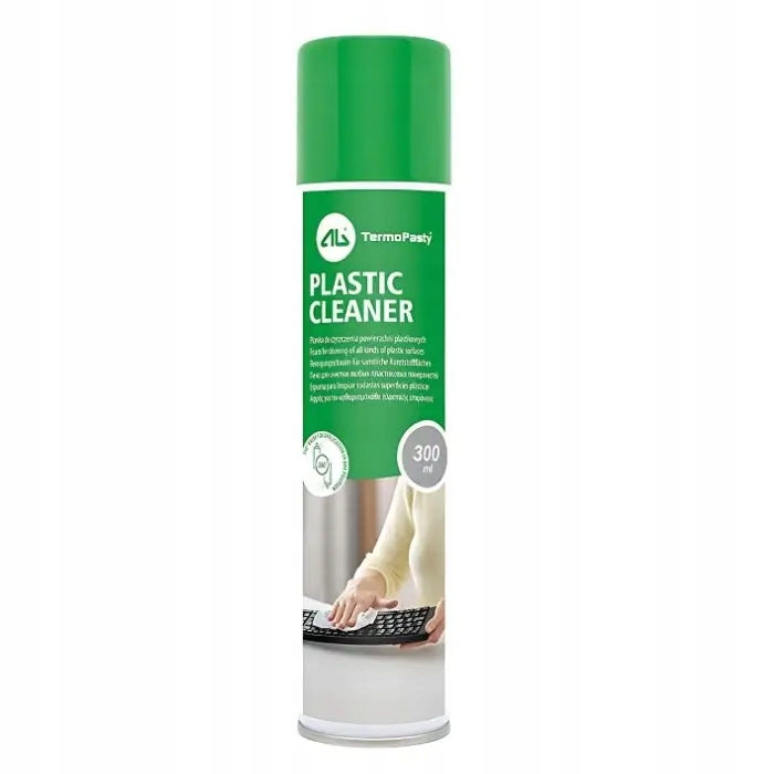 Pianka czyszcząca do plastiku 300 ml bez smug, do urządzeń Rtv i Agd