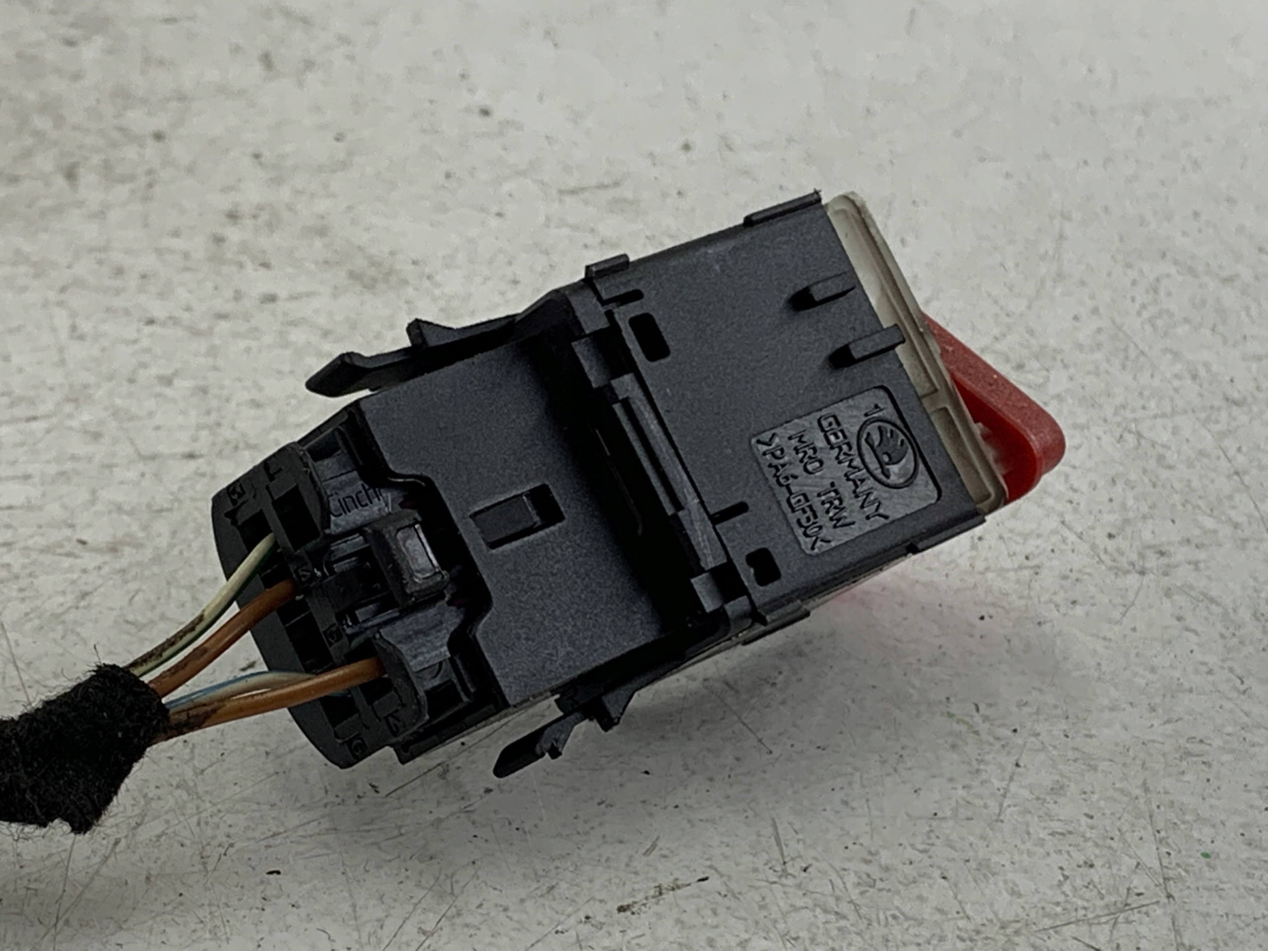 SKODA FABIA e Interruttore comando luci Luci di emergenza 6Y0953235