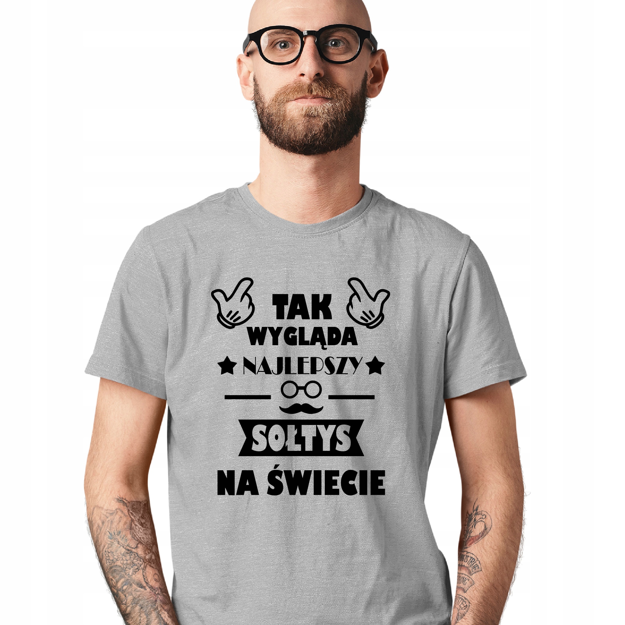 

Koszulka Prezent Tak Wygląda Najlepszy Sołtys