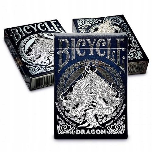 GRA KARCIANA Karty Dragon White Premium BICYCLE