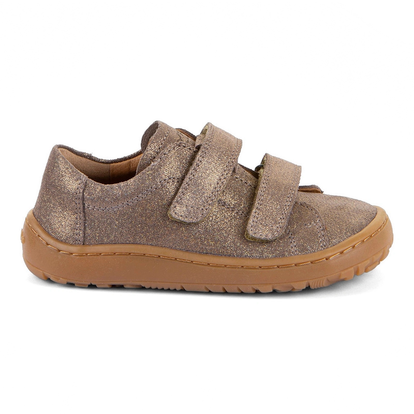 Półbuty barefoot skórzane przejściowe dziewczęce Froddo Baze Bronze 30