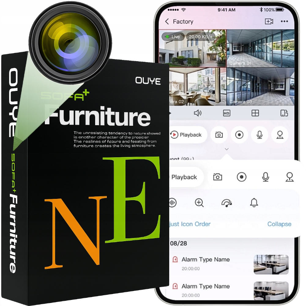 Mini Špionážní Wifi Kamera Ukrytá V Knize Android S Dálkovým Náhledem