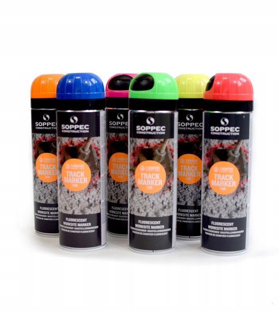 FARBA GEODEZYJNA DO ZNAKOWANIA SOPPEC 12 szt