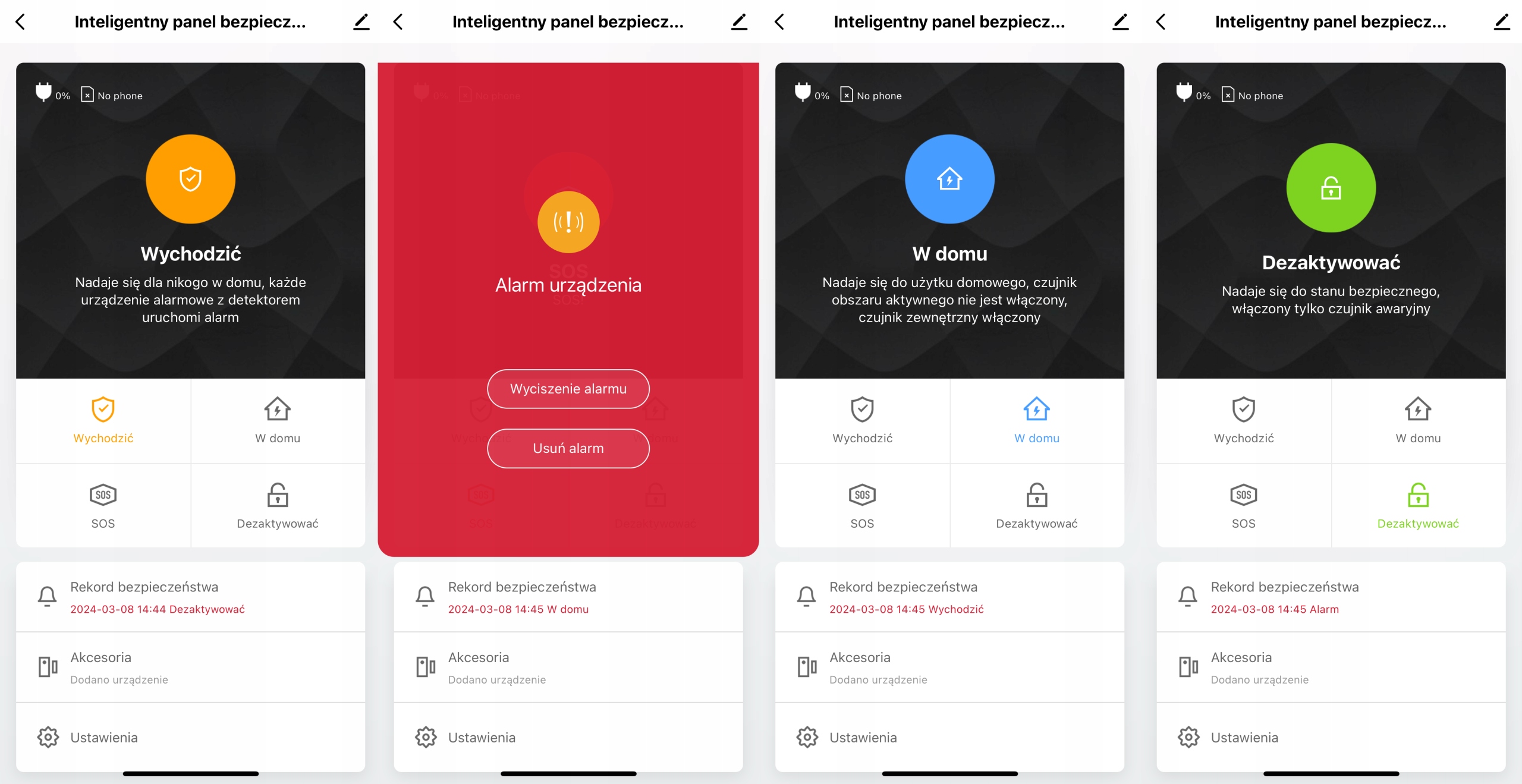 SYSTEM ALARMOWY BEZPRZEWODOWY DO DOMU WIFI TUYA GSM ZESTAW SMS 4G APLIKACJA Marka Spreest