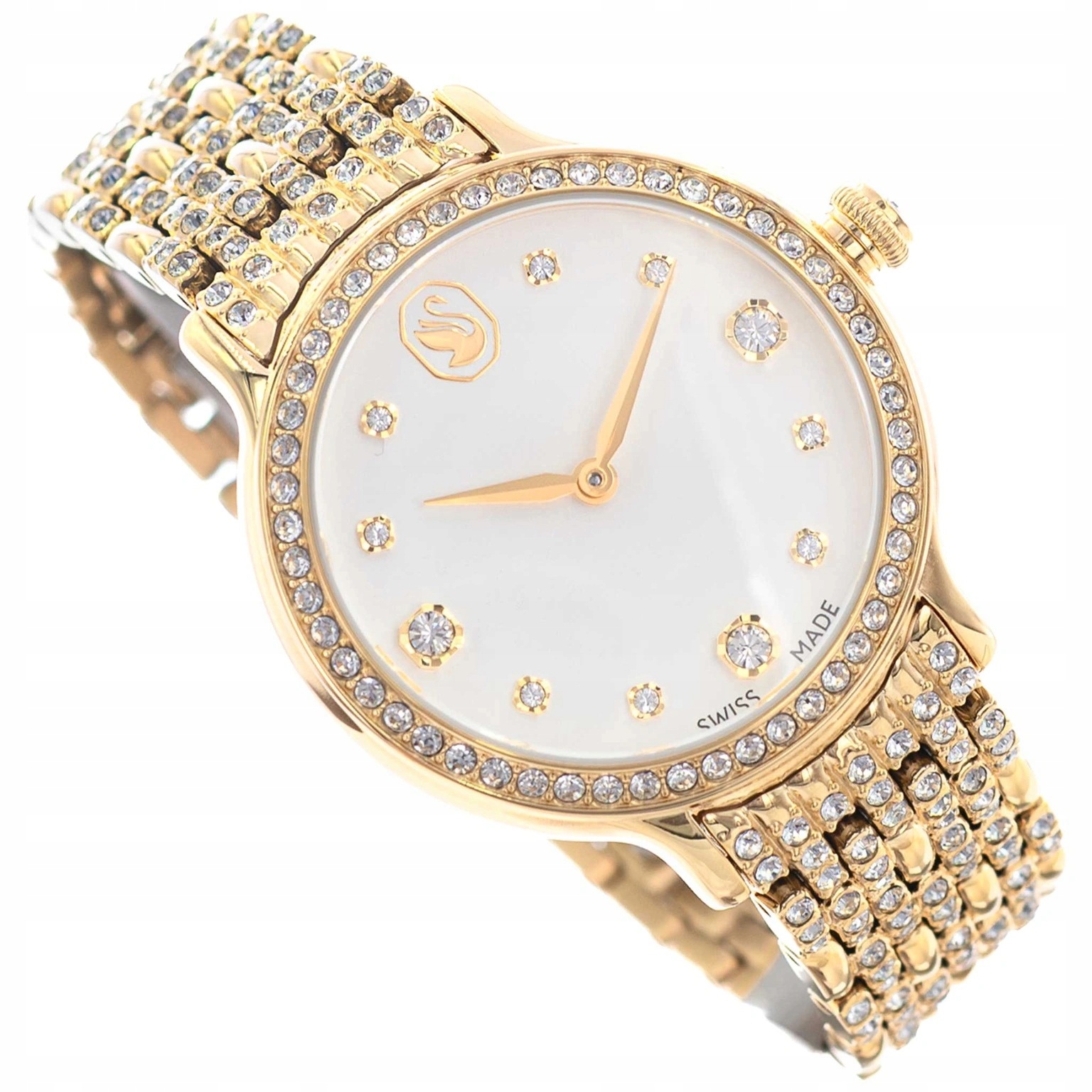 Dámské Hodinky Swarovski 5718169 Imber Zlaté Na Náramku 50 M