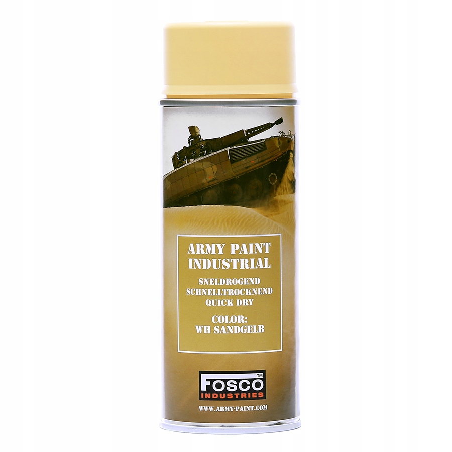Fosco farba do maskowania broni palnej, replik 400ml Sandgelb