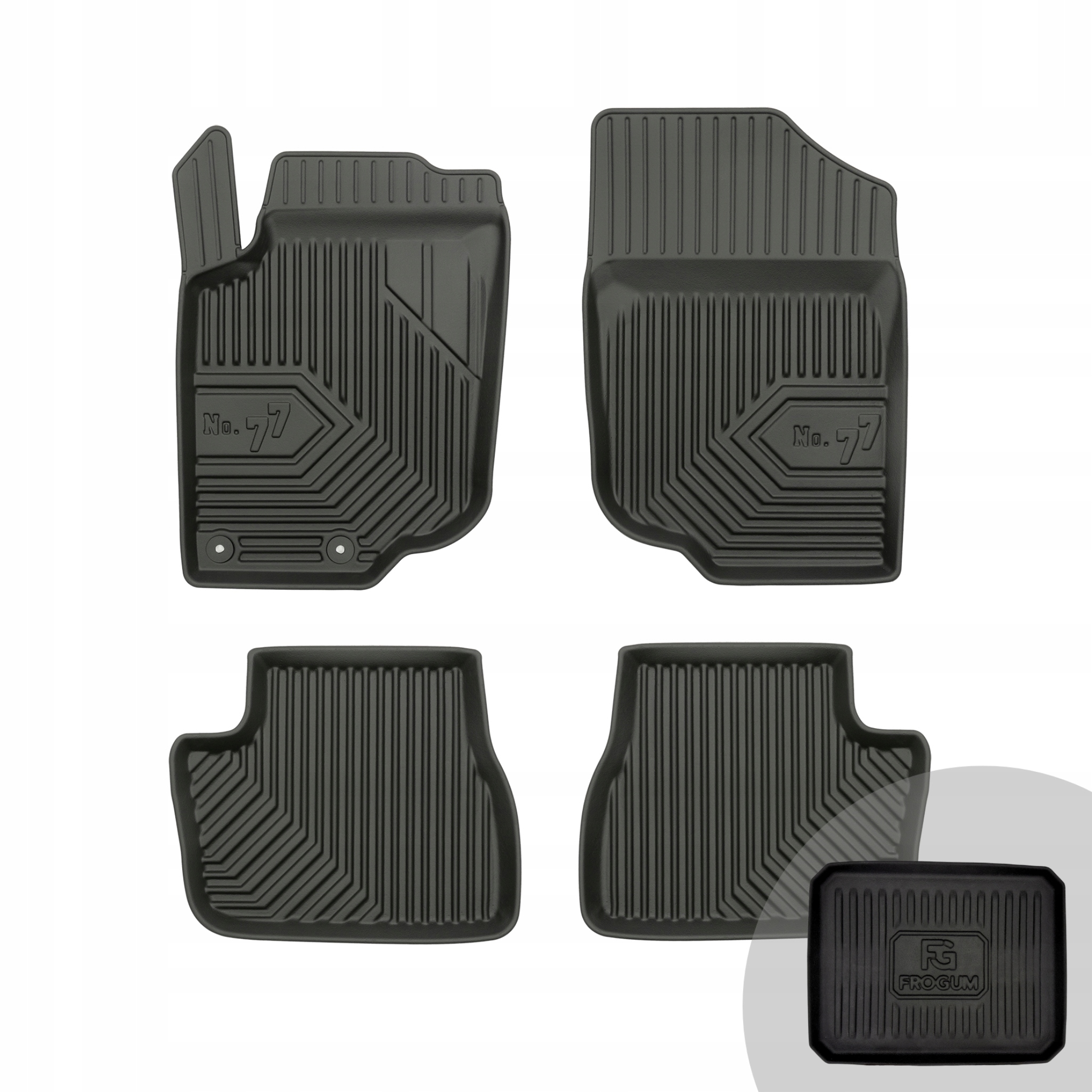 Frogum Koberce do auta pro Peugeot 207 2006-2012