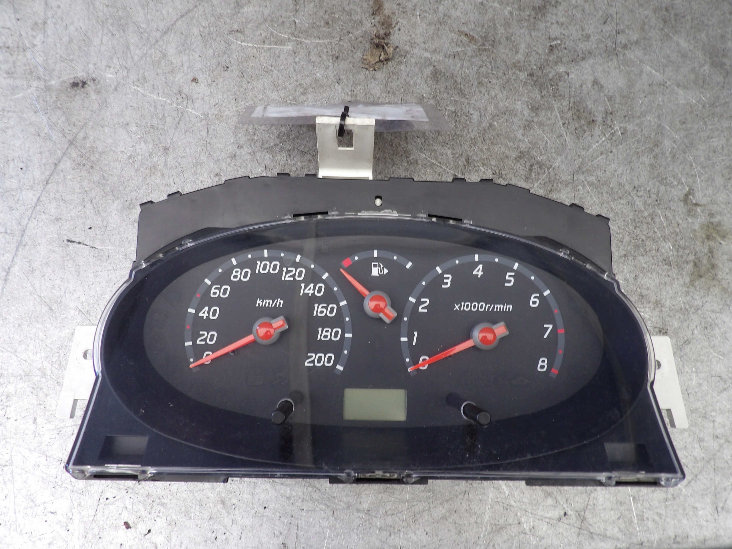 dials clock NISSAN MICRA K12 AX760
