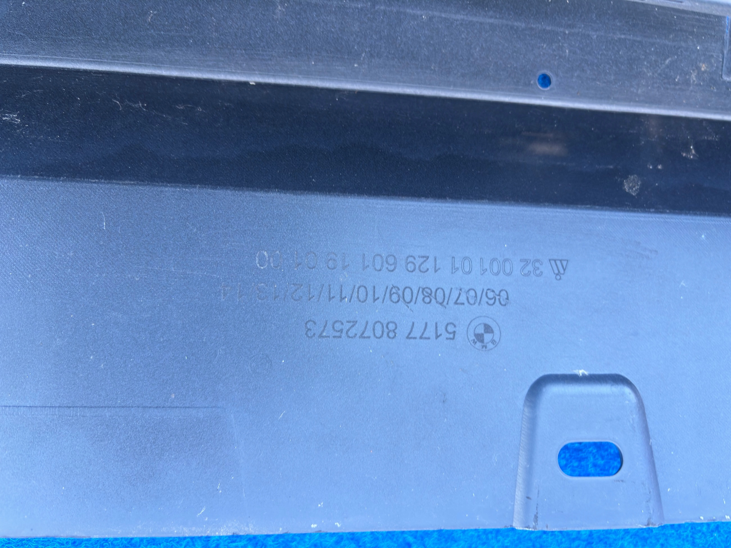 BMW 1 F40 m-packet left moulding threshold threshold 51778072573 UR2