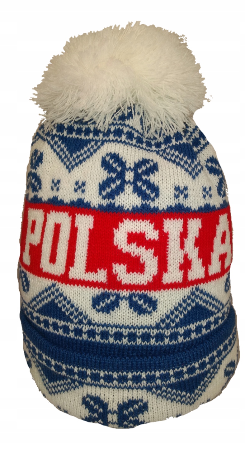

Czapka Ciepła Akryl Polska Patriotyczna Polar