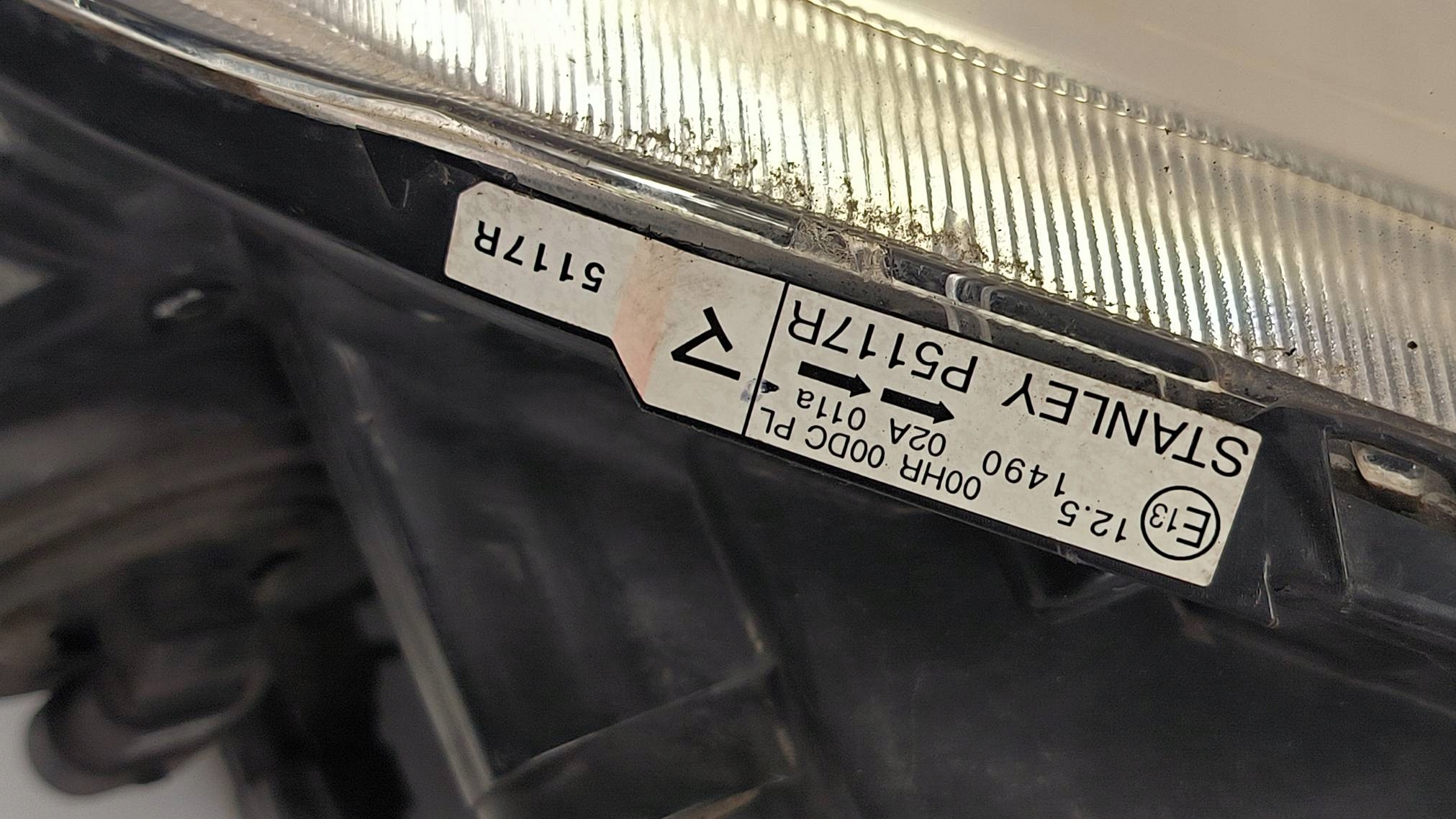 light right front EU P5117R MAZDA 5 and CR