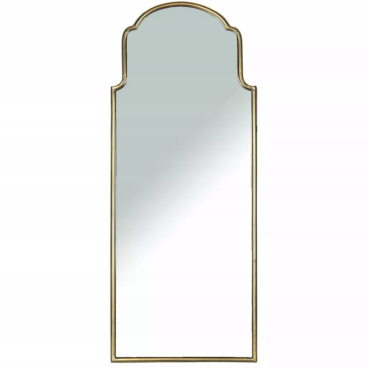 Dekoračné Zrkadlo Zlaté Poloviteľné 100 cm veľké kovové závesné nástenné