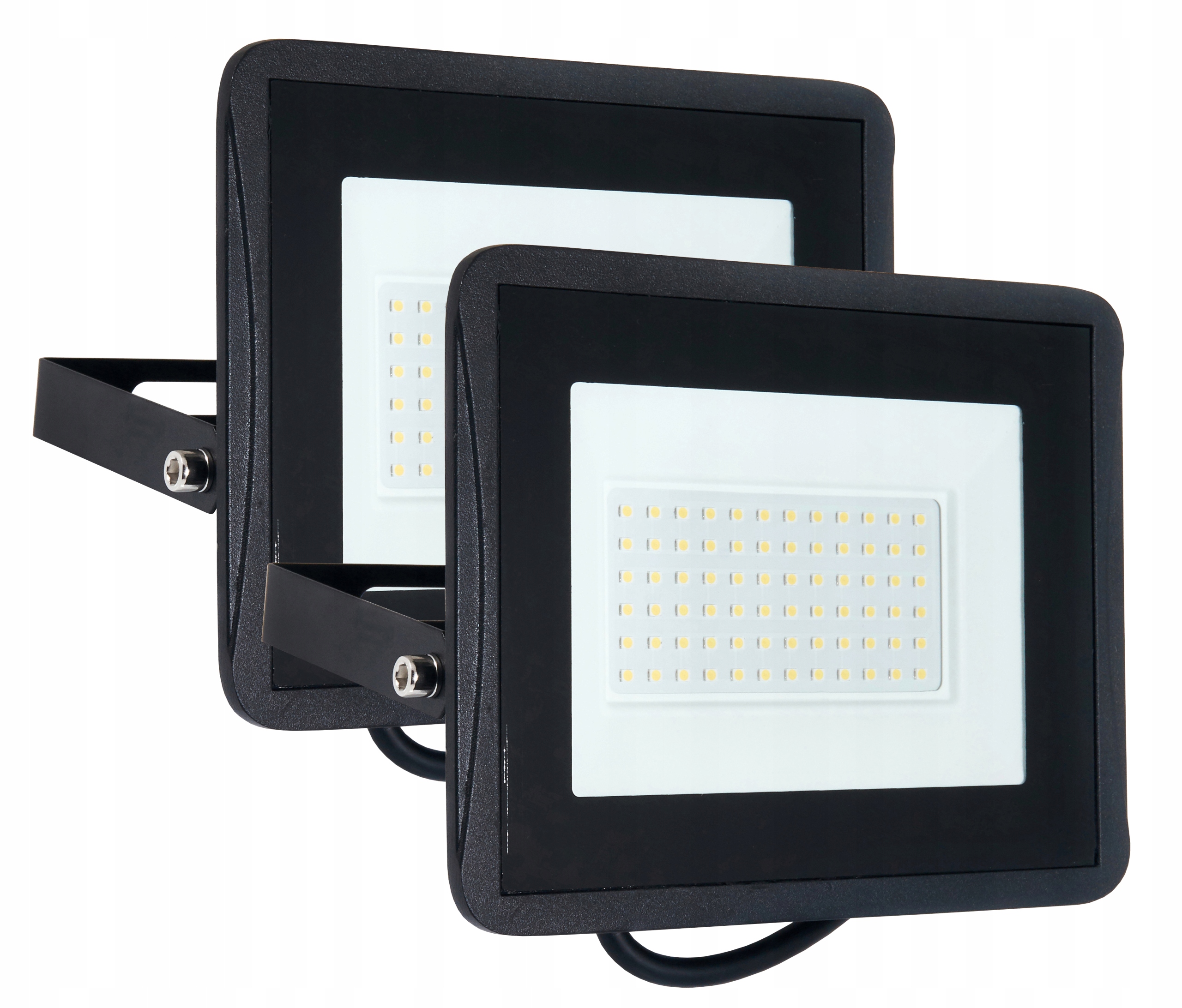 

Zestaw 2x Naświetlacz 50W halogen Led budowlany