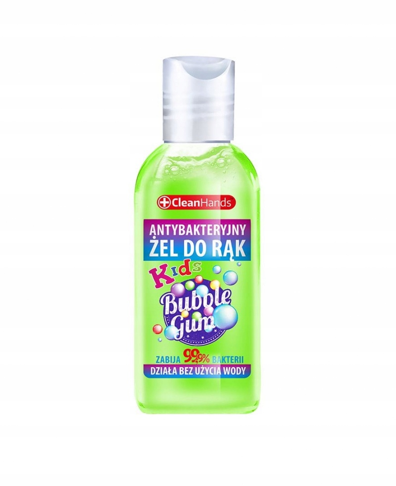 Antybakteryjny żel do rąk Clean Hands guma