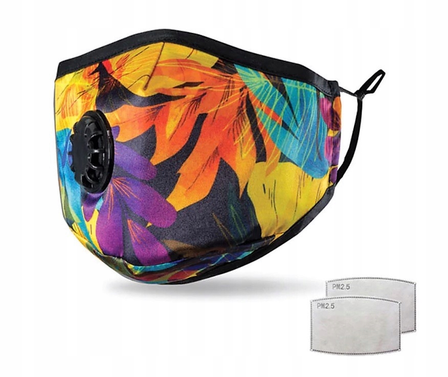 GLORSUN MASKA ANTYSMOGOWA + 2 FILTRY HEPA PM2.5 Rodzaj wielokrotnego użytku