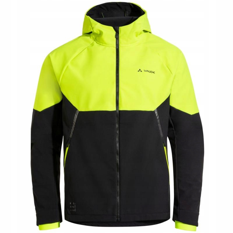 Vaude Bunda Qimsa Softshell pánská s kapucí žlutá neon L