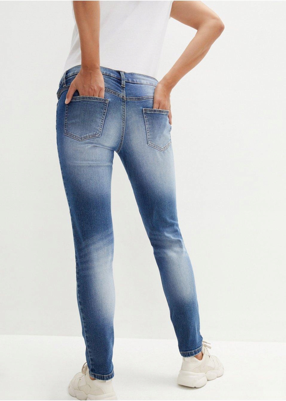 JEANSY CIĄŻOWE PRZETARCIA__50 Rozmiar 50