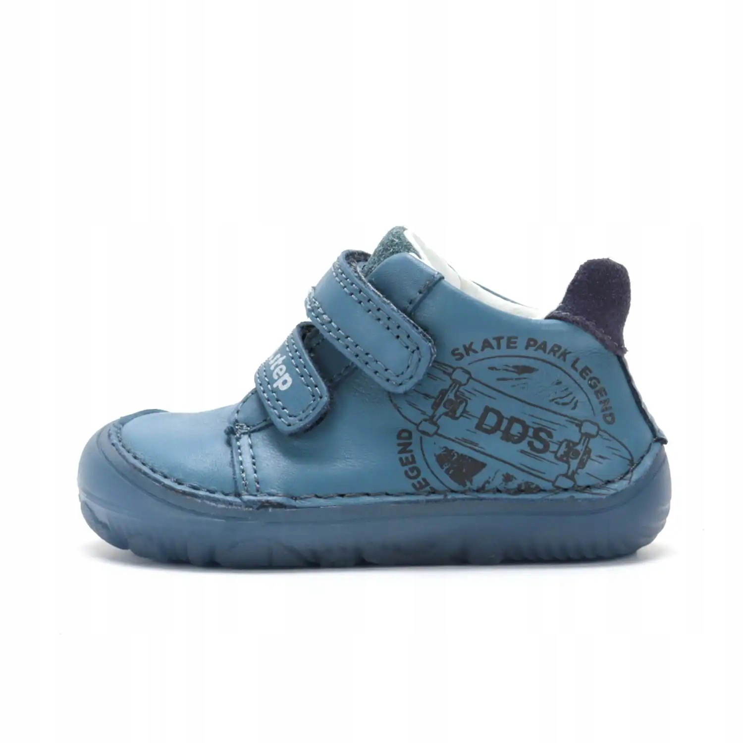 Półbuty skórzane barefoot D.D. Step S073-62313B Marine 31