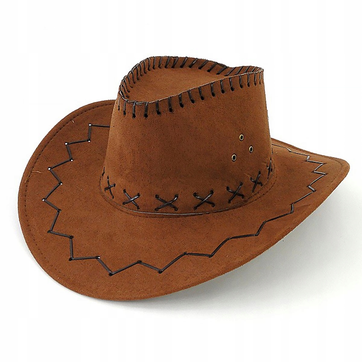 467931 KAPELUSZ KOWBOJSKI 32 cm MIX KOLORÓW GAZELO