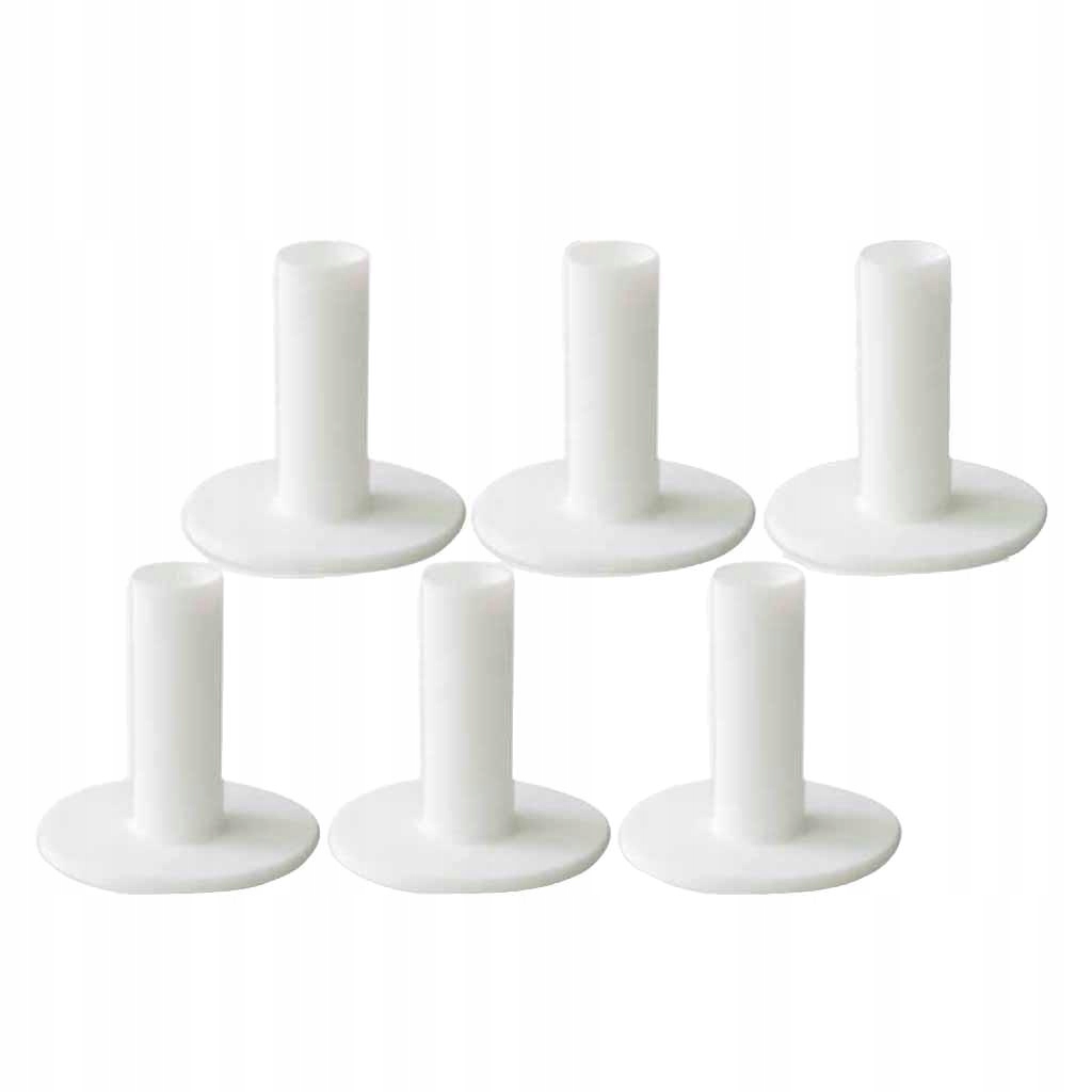 .6pcs Rubber Golf Practice Field Practice T 80mm Marka bez marki