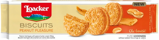 Ciastka Bezy z Orzeszkami Nadzieniem i Kawałkami Orzechów 80g 12 szt