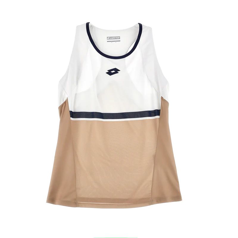 Dámské Tenisové Tričko Lotto Tech V-D1 Tank Women Irish Blue L