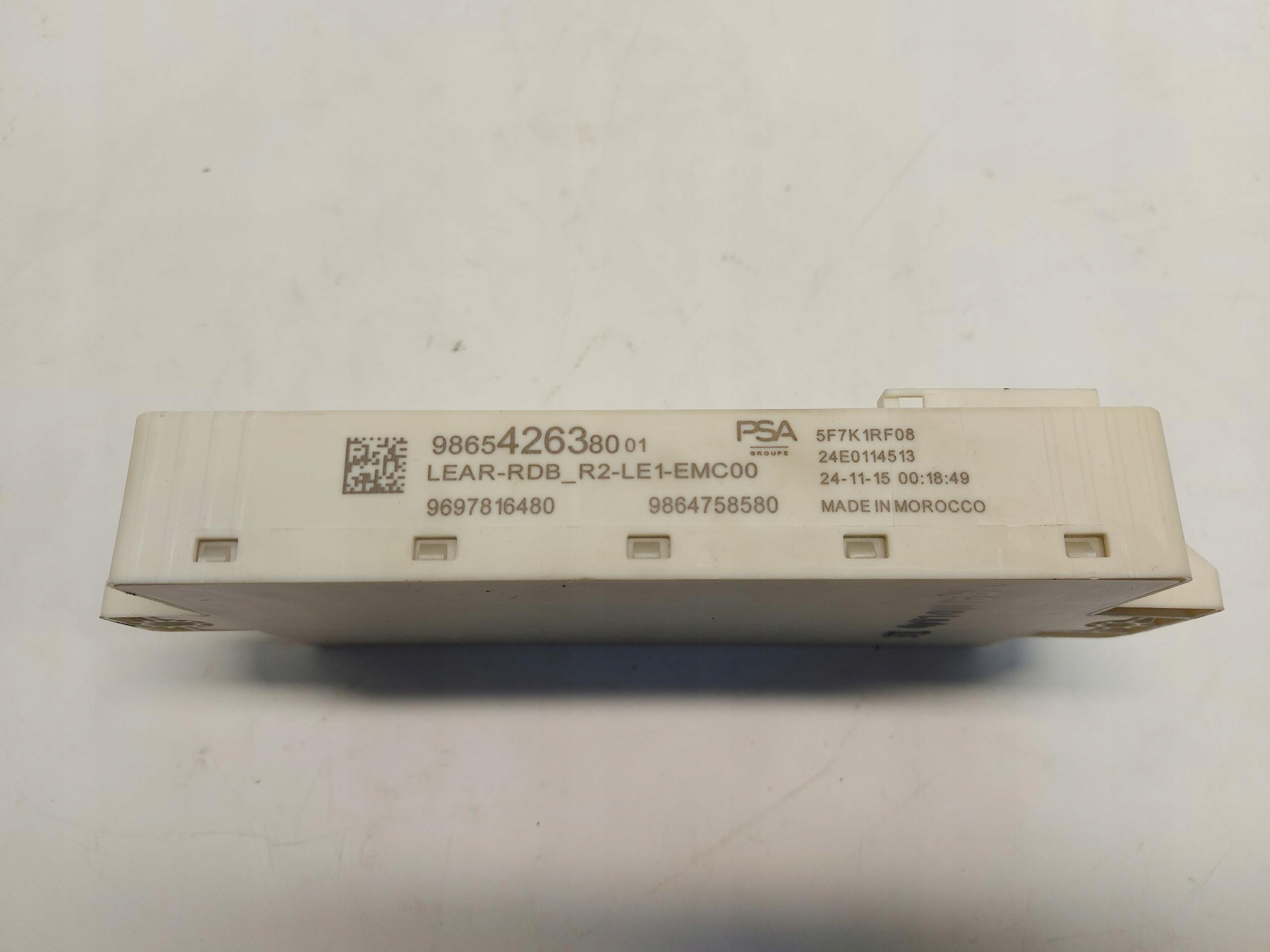 OPEL Grandland II module control unit komfortu 9865426380