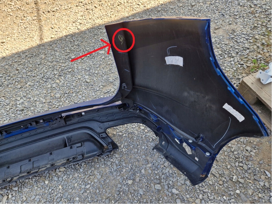 bumper rear FORD EDGE II SPORT 2014R->