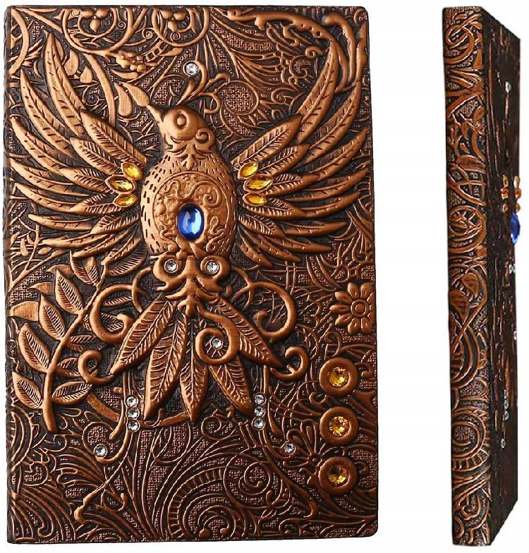 Notes A5 retro skóra Notesy pamiętnik planery 3d Rodzaj inny