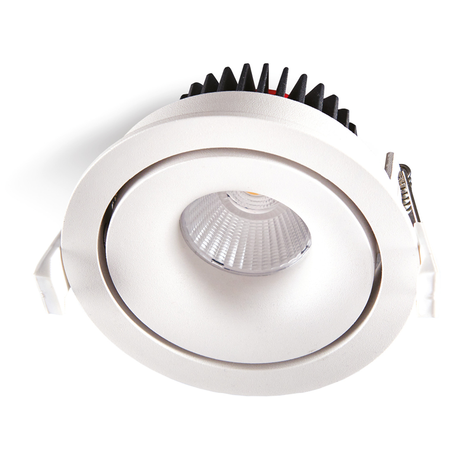 Podomítkové Led svítidlo Bodová lampa 10W 700lm 3000K Kulaté Stropní Svítidlo Spot Bílá