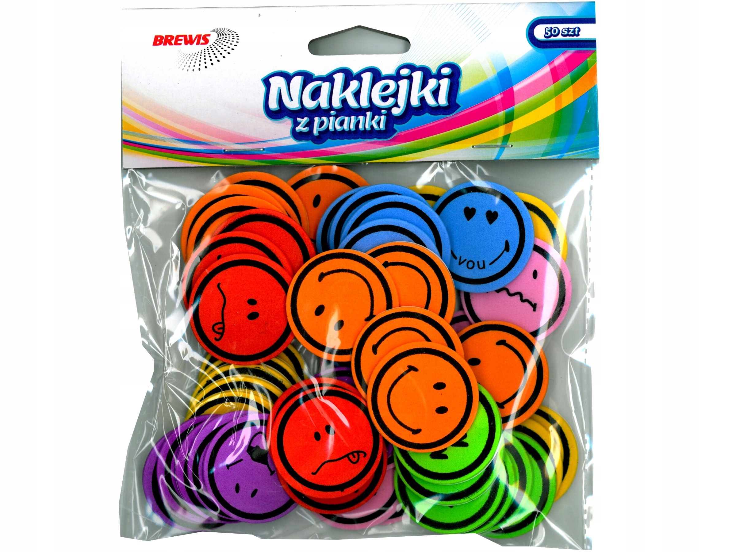НАКЛЕЙКИ ИЗ ПЕНЫ UŚMESZKI PVC30
