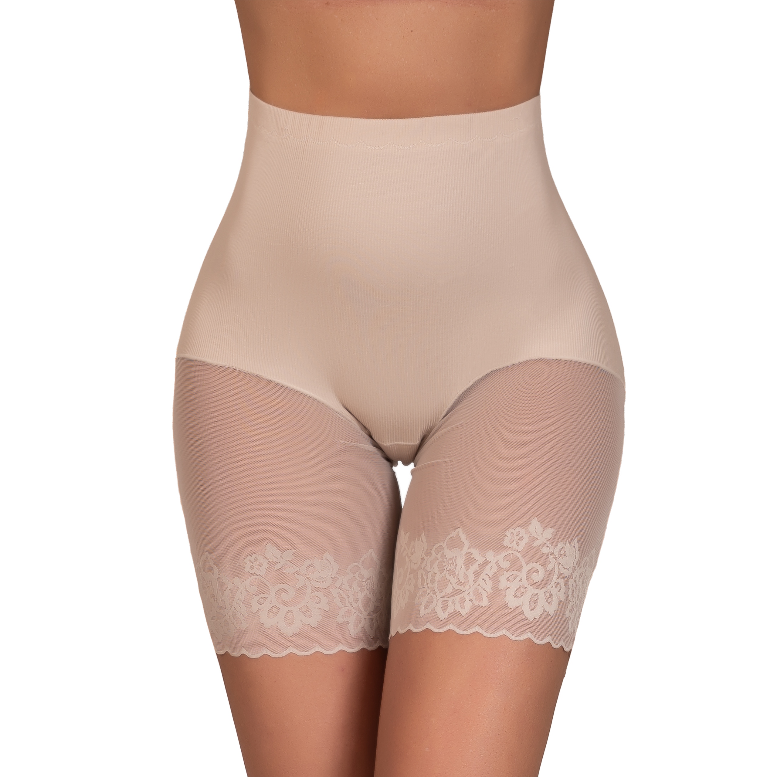 MODELUJĄCE Szorty Z WISKOZY spodenki WYSZCZUPLAJĄCE przeciw OTARCIOM majtki Marka bez marki