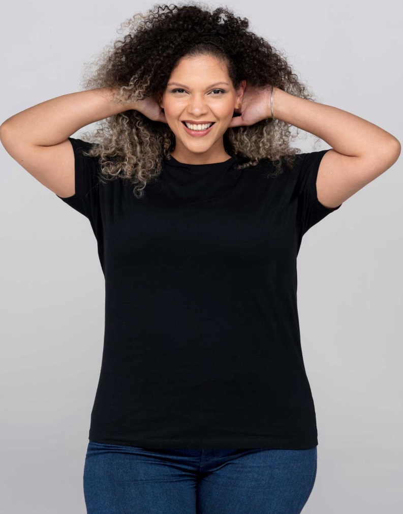 Koszulka Bawełna Cert. Oversize czerwona 7XL*(3XL) Wzór dominujący bez wzoru