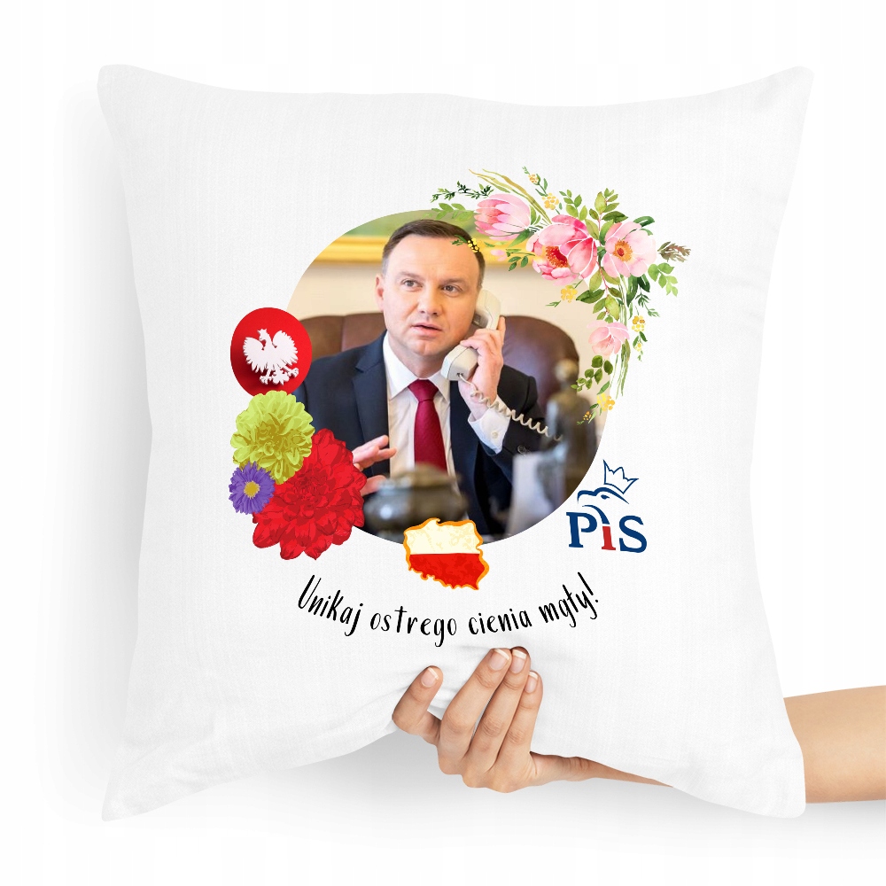 

Poduszka Politycy Andzej Duda Prezydent