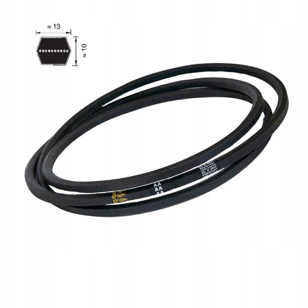 Pas pasek napędu noży kosiarki traktorka AA92/2402 mm obustronny BRIZZON