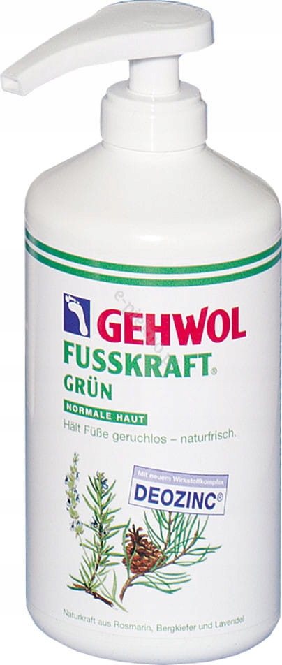 GEHWOL FUSSKRAFT GRUN balsam do stóp 500ml