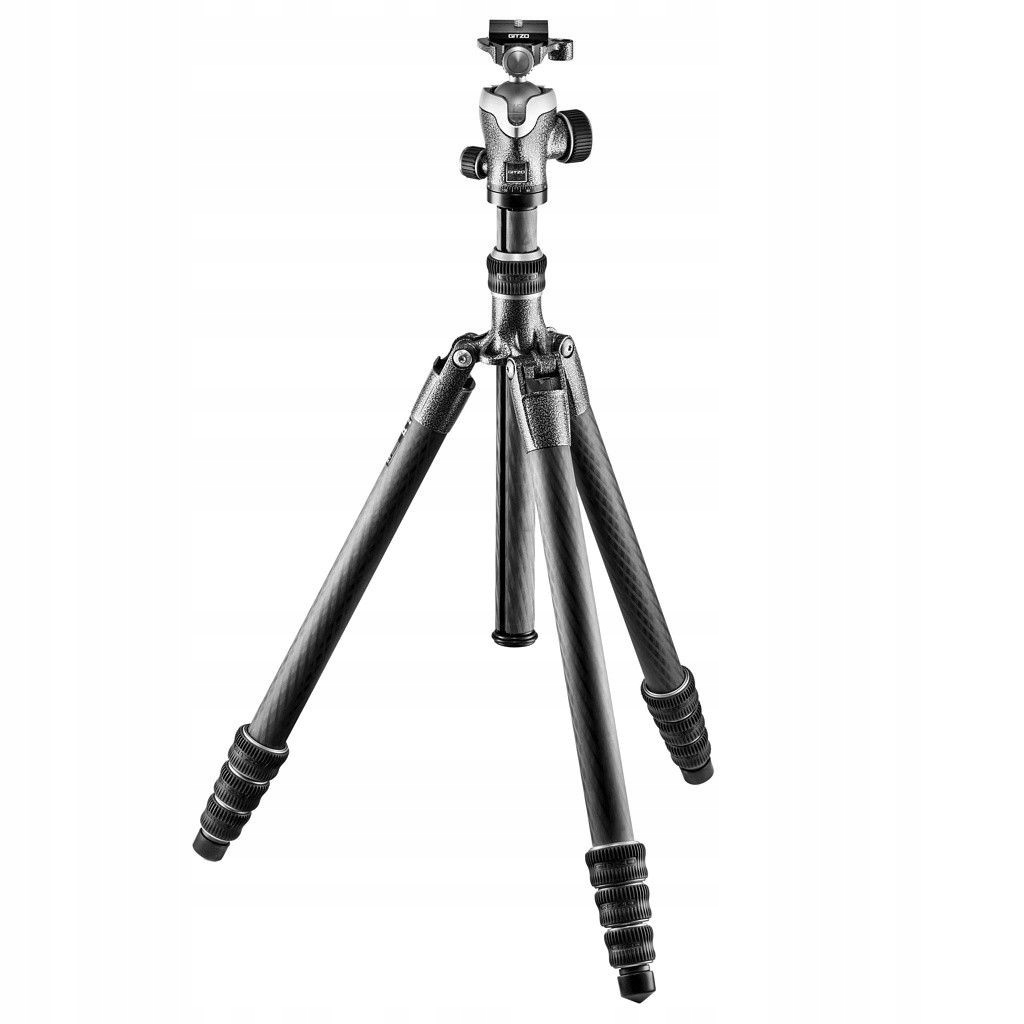 Stativ z uhlíkových vláken řady 2 Traveler s centrální kulovou hlavou