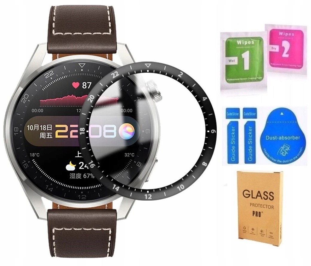 

Szkło Hybrydowe Full 3D Do Huawei Watch 3 Pro 48MM