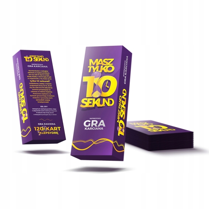 

10 Sekund Gra Towarzyska Rodzinna Klepsydra