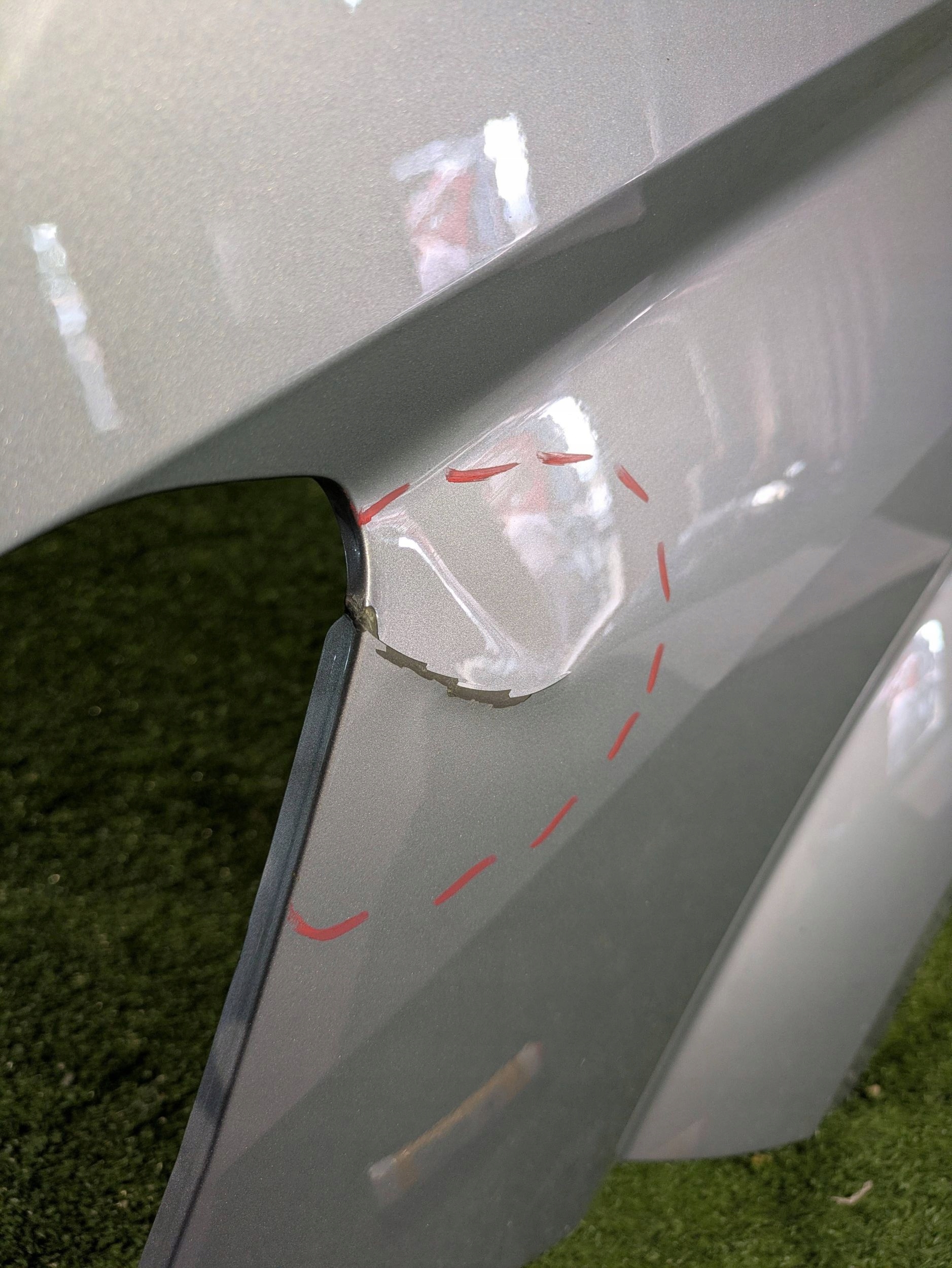 fender front left front VW CRAFTER II MAN TGE 17- NR.489