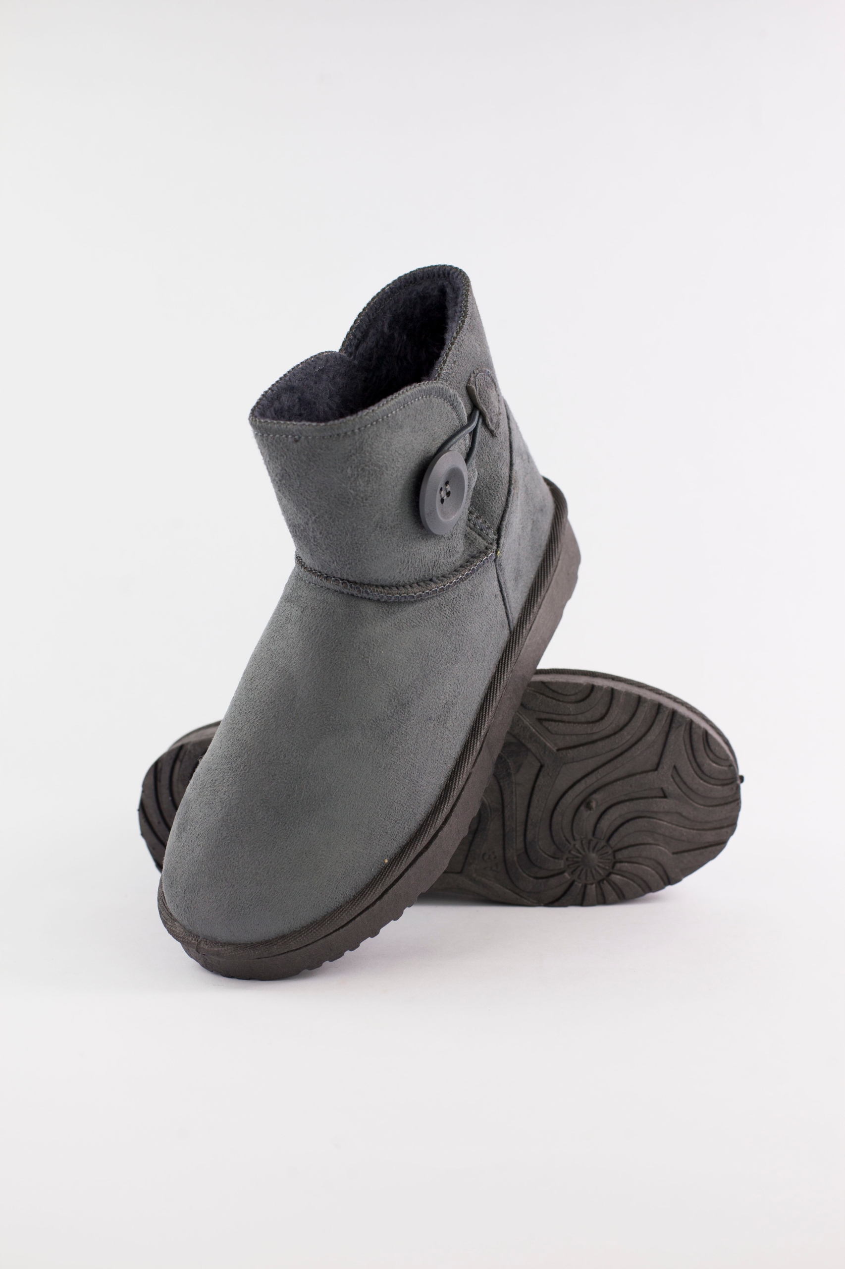 BOTKI ocieplane MUKLUKI zimowe EMU (38) Kod producenta IMP_EMU_NISKIE_GUZIK_SZARY