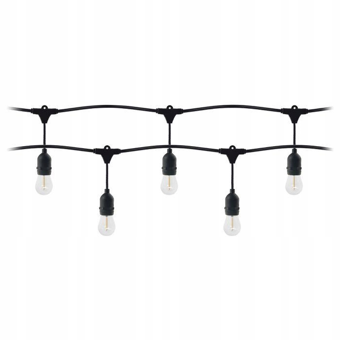 Osvětlovací girlanda 10 m (10 svítidel) Led 1W E27