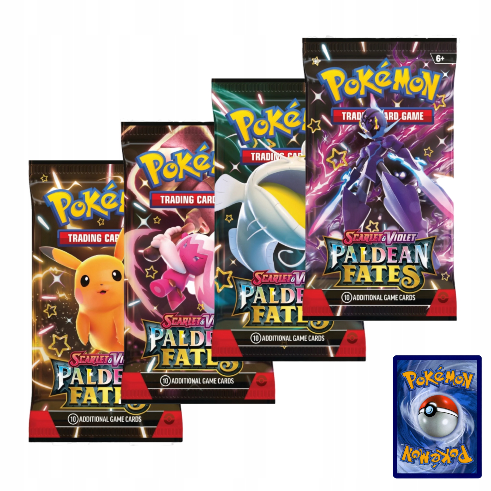 KARTY POKEMON - ZESTAW 40 KART PALDEAN FADES KOLEKCJONERSKICH POKEMON TCG