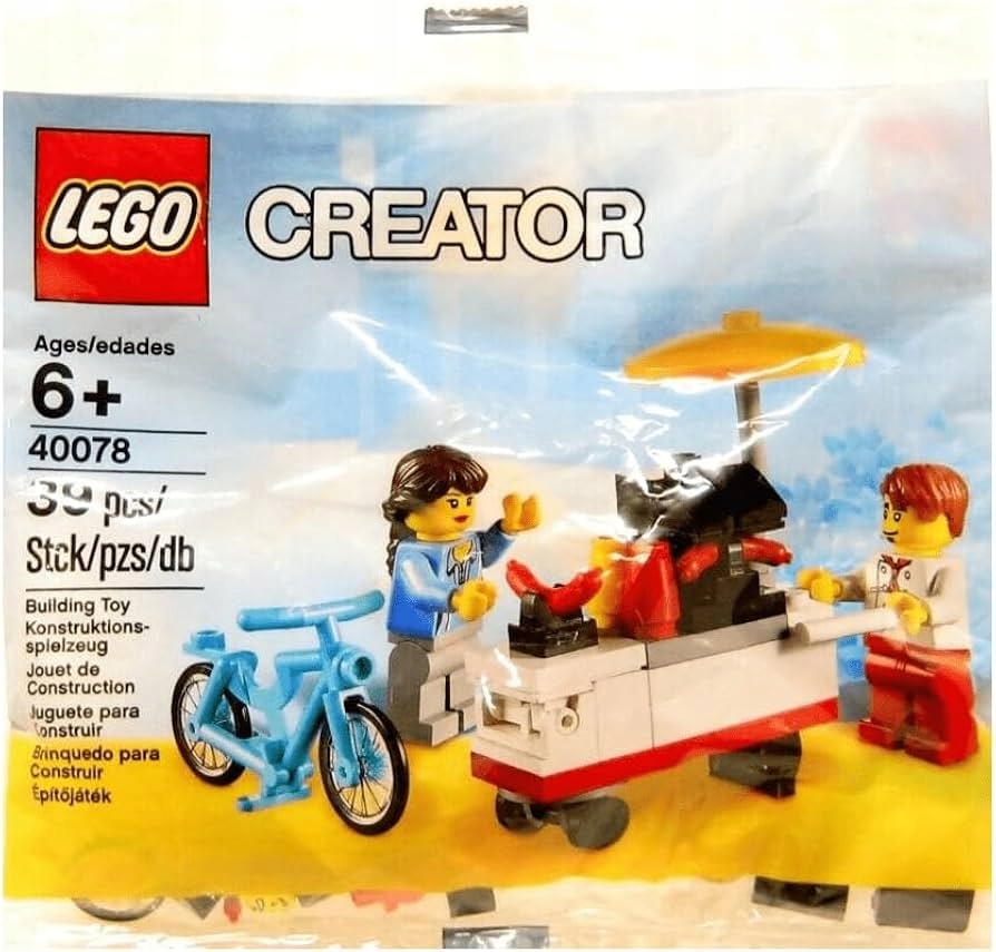 nový Lego Creator 40078 kočárek hot dog Misb 2013